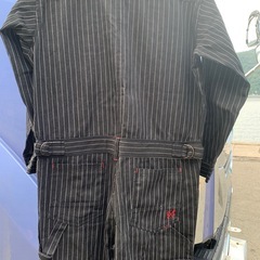 GOLDザックスタイル。ストライプつなぎ服。新品未使用。の画像