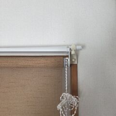 ロールスクリーン 防炎 約横156cm、長さ２m27cmの画像