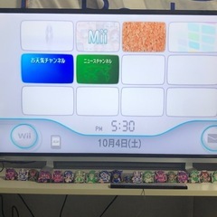 ニンテンドーWii本体と人気ゲーム14本セット wii ソフト 任天堂 wiiの画像
