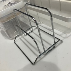 岐阜市　キッチンツールセット　ホワイト　調味料ケース　まな板たての画像