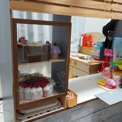 お店屋さんごっこカウンター　キッチンの画像