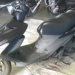 SUZUKI アドレスV125S 黒 エンジン始動動画 自賠責保険で乗れます 半額配送キャンペーン 限定 現状渡し諸経費￥0 横浜 P-Yardの画像