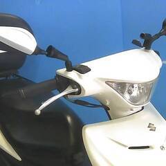 SUZUKI アドレスV125S 白 エンジン始動動画 自賠責保険で乗れます 半額配送キャンペーン 限定 現状渡し諸経費￥0 横浜 P-Yardの画像