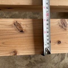 ９センチ角材2本(長さ2700)の画像
