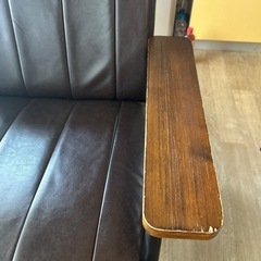 1人用オシャレなソファの画像