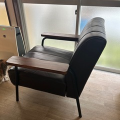 1人用オシャレなソファの画像