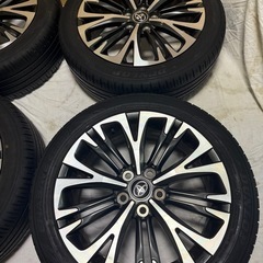 18インチアルミホイール&タイヤ4本セット　215/50r18の画像