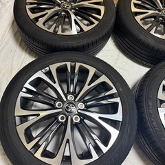 18インチアルミホイール&タイヤ4本セット　215/50r18の画像