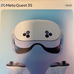 Meta Quest 3S VRヘッドセット 128GB ホワイトの画像