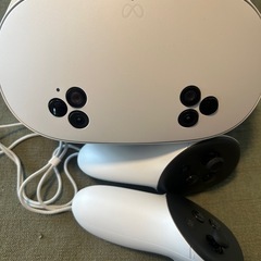 Meta Quest 3S VRヘッドセット 128GB ホワイトの画像