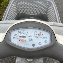 SUZUKI スズキ レッツ4バスケット CA43A 実働 原付の画像