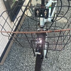 24インチ　自転車　子供用　水色の画像