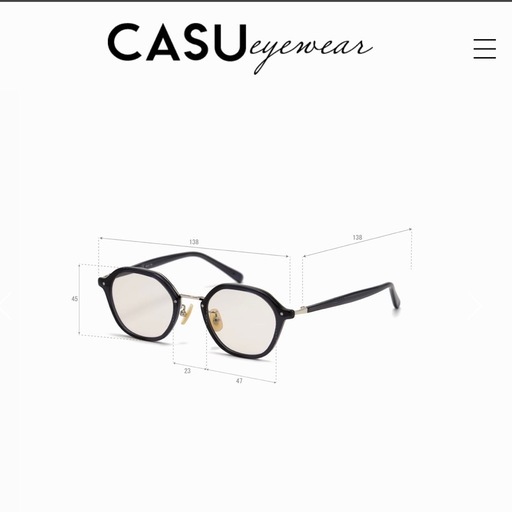 CASU Eyewear 134-5 サングラス 調光レンズ カラーレンズ