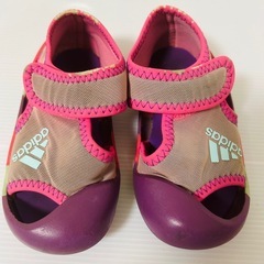 【adidas】水陸両用シューズ 13.0㎝　幼児　子供用　キッズ　ベビーの画像