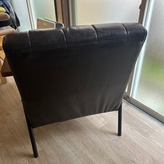 1人用オシャレなソファの画像