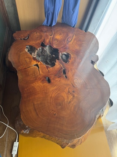 切り株 テーブル