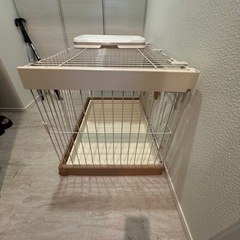 【美品]　犬用ケージの画像