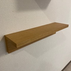 無印良品 壁に付けられる棚 ×2個の画像