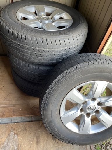 ランドクルーザー　プラド　純正　中期　265/65R17