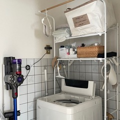 洗濯機ラックの画像