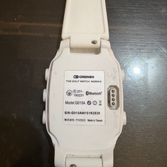 GREENON GPSナビウオッチ ホワイトの画像