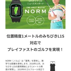 GREENON GPSナビウオッチ ホワイトの画像