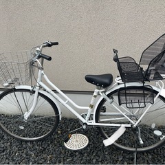 自転車用　後ろ乗せ　チャイルドシートの画像