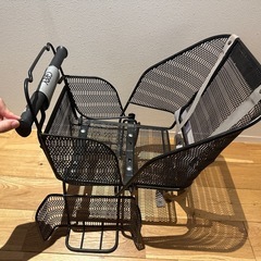 自転車用　後ろ乗せ　チャイルドシートの画像