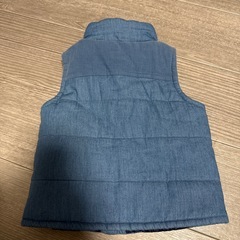 ダウンベスト 90サイズの画像