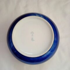深川製磁 灰皿  波文様 美品 の画像