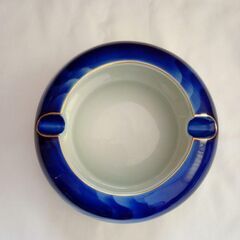 深川製磁 灰皿  波文様 美品 の画像