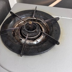 都市ガス用2口ガスコンロの画像