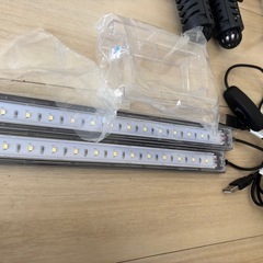 【お魚飼育セット】エアレーション、ライト、ヒーター等の画像
