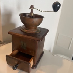 コーヒーミル　アンティーク風　手動の画像