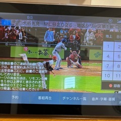 （確約済
）ポータブルテレビ、レコーダー、録画機能その他の画像