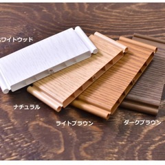間仕切り パネルドア 窓なしタイプ 木目調の画像
