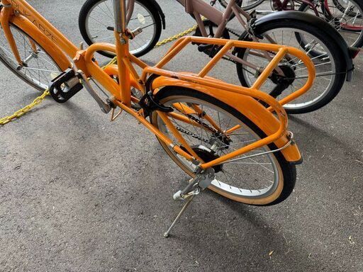 Yanase ヤナセ　新品未使用　オレンジ 折りたたみ自転車 サスペンション付き ユアサプライムス.com｜MYPALLAS マイパラス 折畳セミファットバイク20