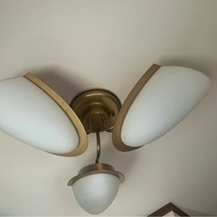 天井照明★シャンデリア★照明器具★玄関★リビング★ゴールドの画像