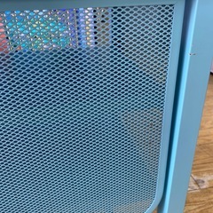 🩵廃盤品🩵IKEA NITTORP テレビボード AVボード テレビ台 ローボード ターコイズブルー レア✨イケア NO.2585F の画像