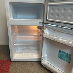ハイアール製　冷凍冷蔵庫　JR-N85Bの画像