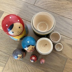 可愛いトーキョーマトリョーシカ　ロシア製の画像