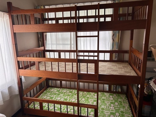 引き取り先決まりました！ 3段ベッド