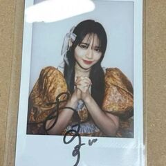 FRUITSZIPPER　松本かれん鎮西寿々歌サイン入りチェキの画像