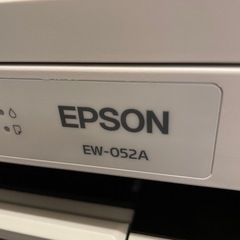 EPSONプリンター EW-052A ジャンクの画像