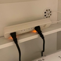 ニトリ　食器棚　レンジ台の画像
