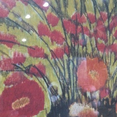 絵画　花の絵の画像
