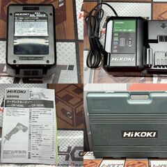 【未使用】 HIKOKI ハイコーキ CR18DBL コードレスセーバーソー 18V バッテリー・充電器付き 【ハンズクラフト佐賀】の画像