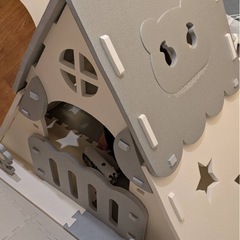 ニトリ　ふわふわプレイハウス　子供　家
の画像