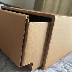 【無料】ダンボール製収納ケースの画像