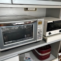 決まりました！引越し断捨離中　電子レンジ&トースターの画像